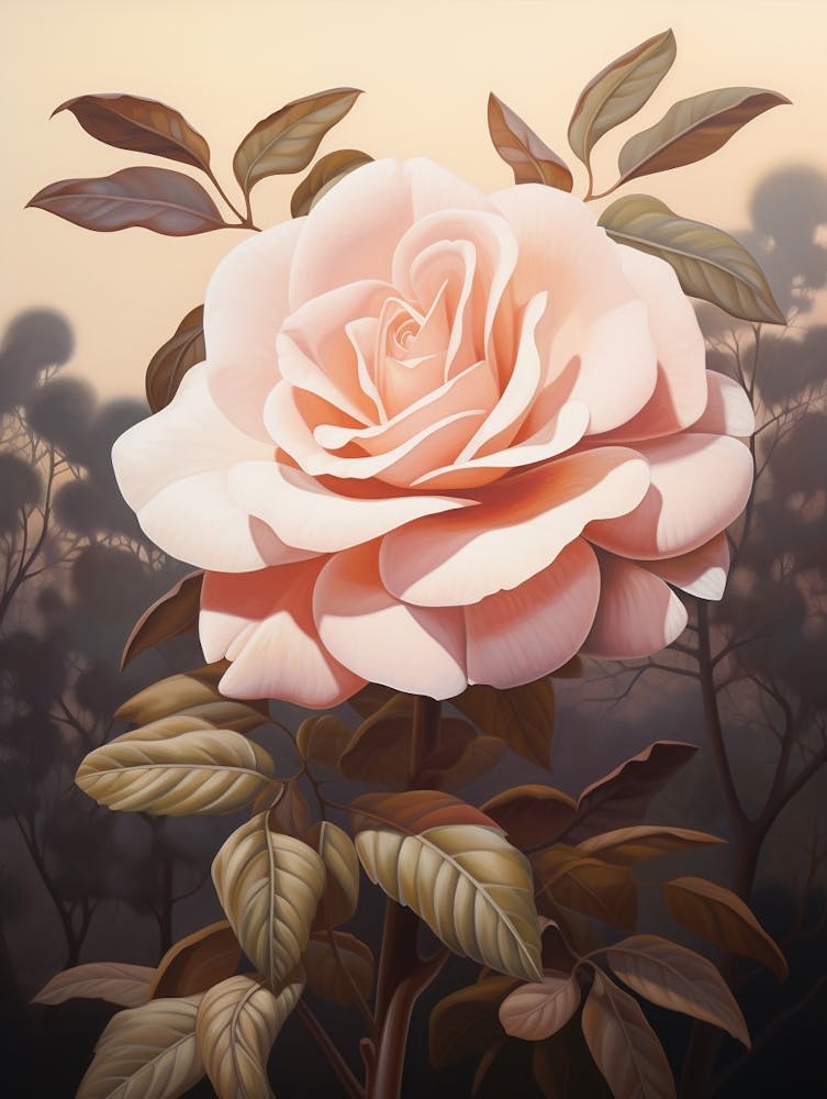 Rose 10 Flower Painting