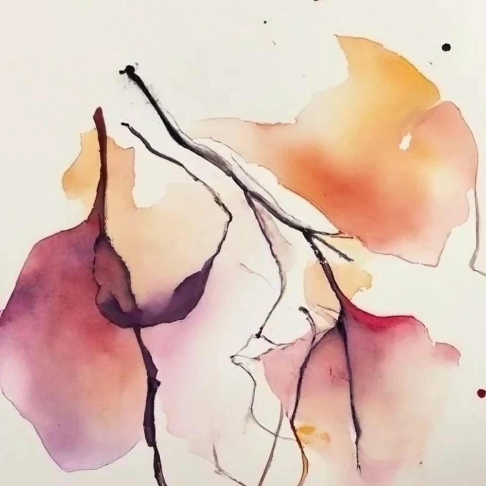 Abstract Watercolor Painting 1