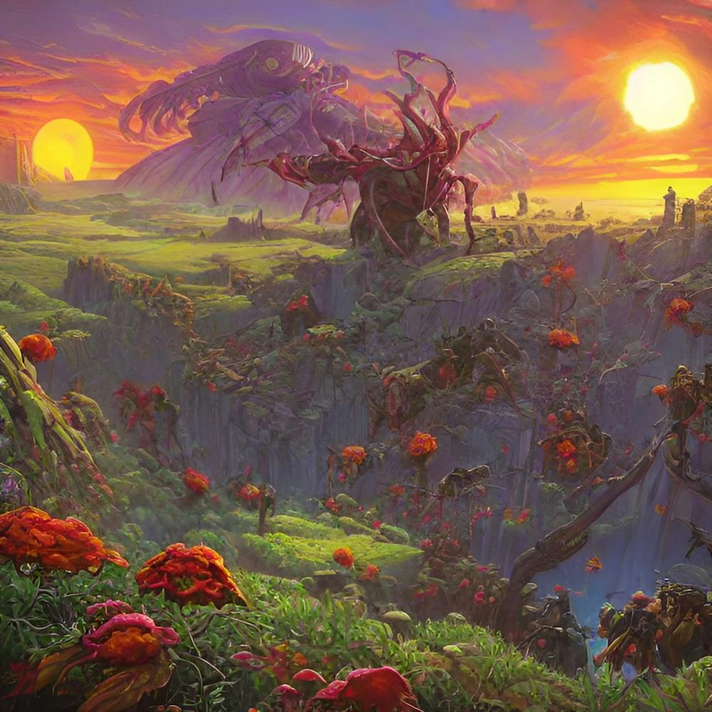 Magic landscape