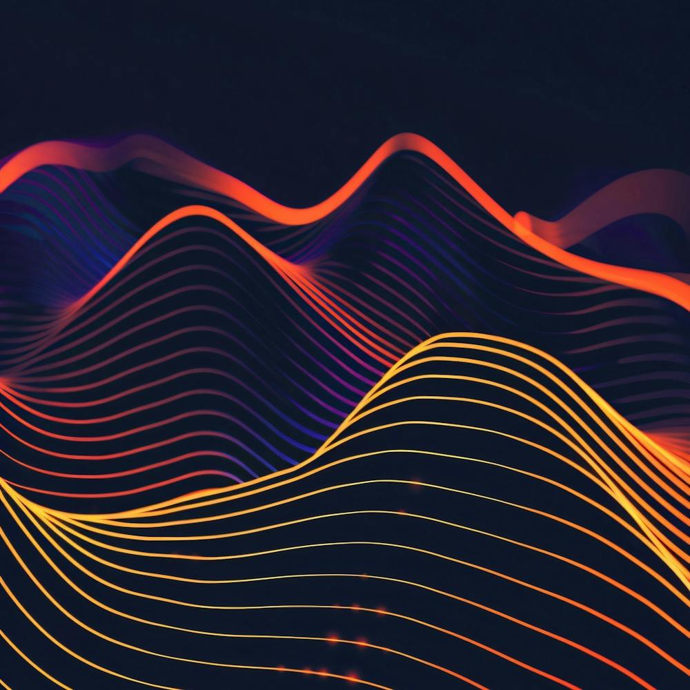 Abstract Wave Pattern 14