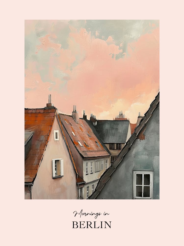 Mornings In Berlin Rooftops Morning Skyline 3