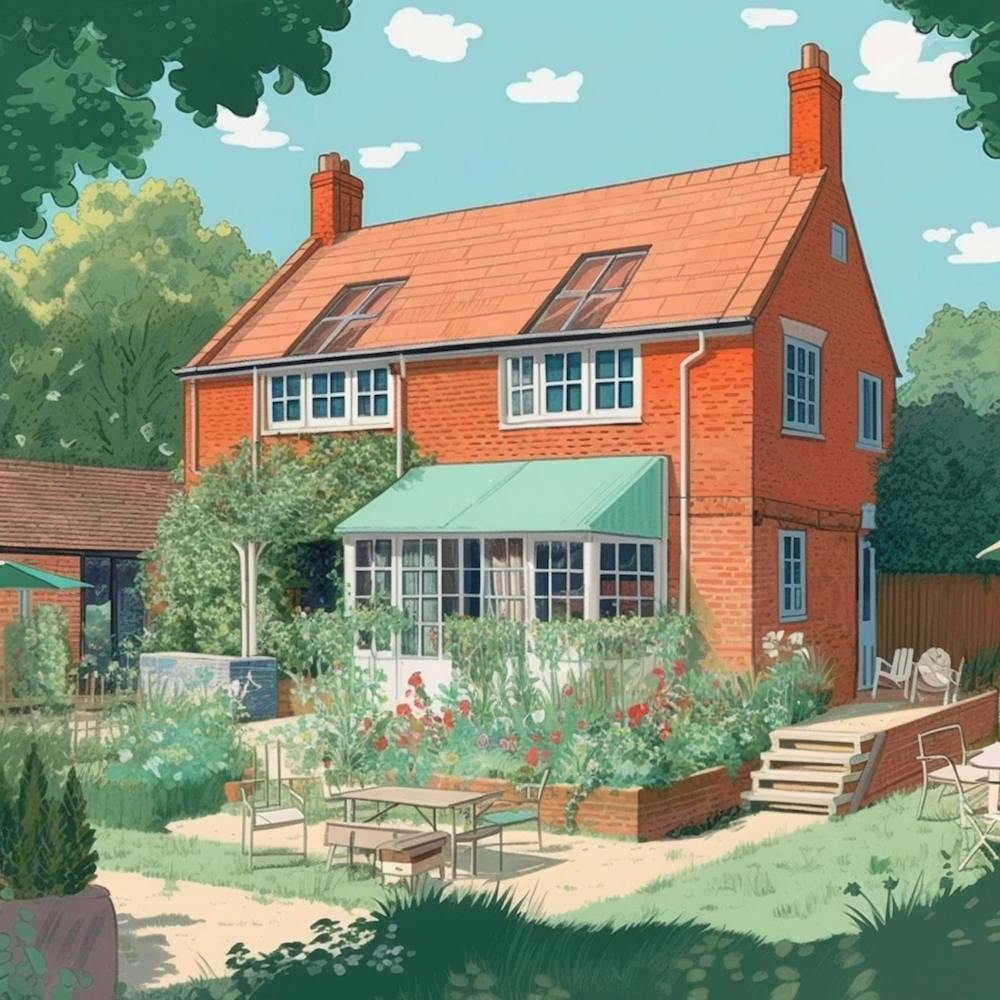 Summer House With A Pool