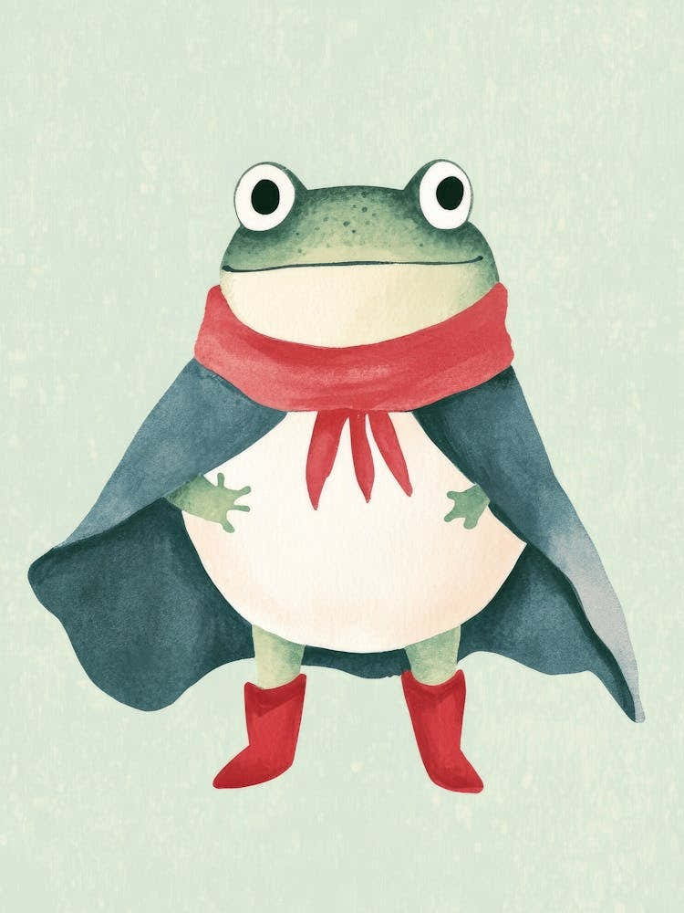 Frog Superhero