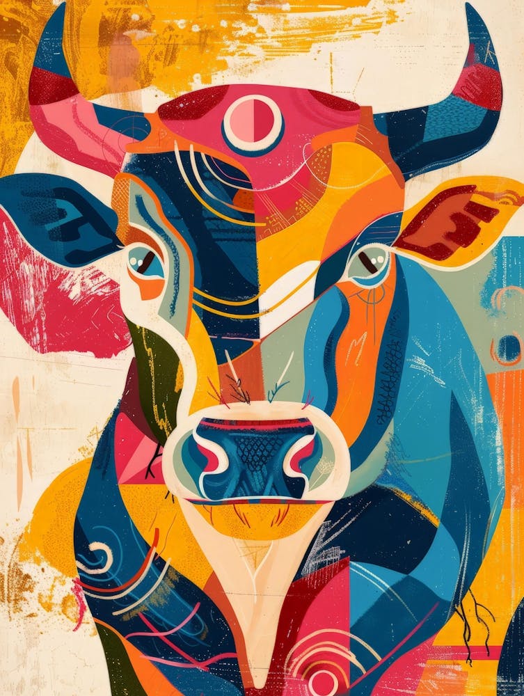 Bull illustration