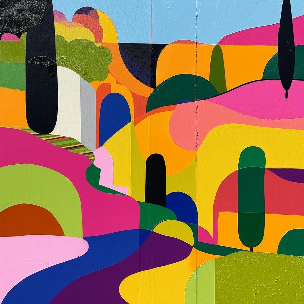 Abstract Park Collection Ibirapuera Park Lisbon Portugal 2