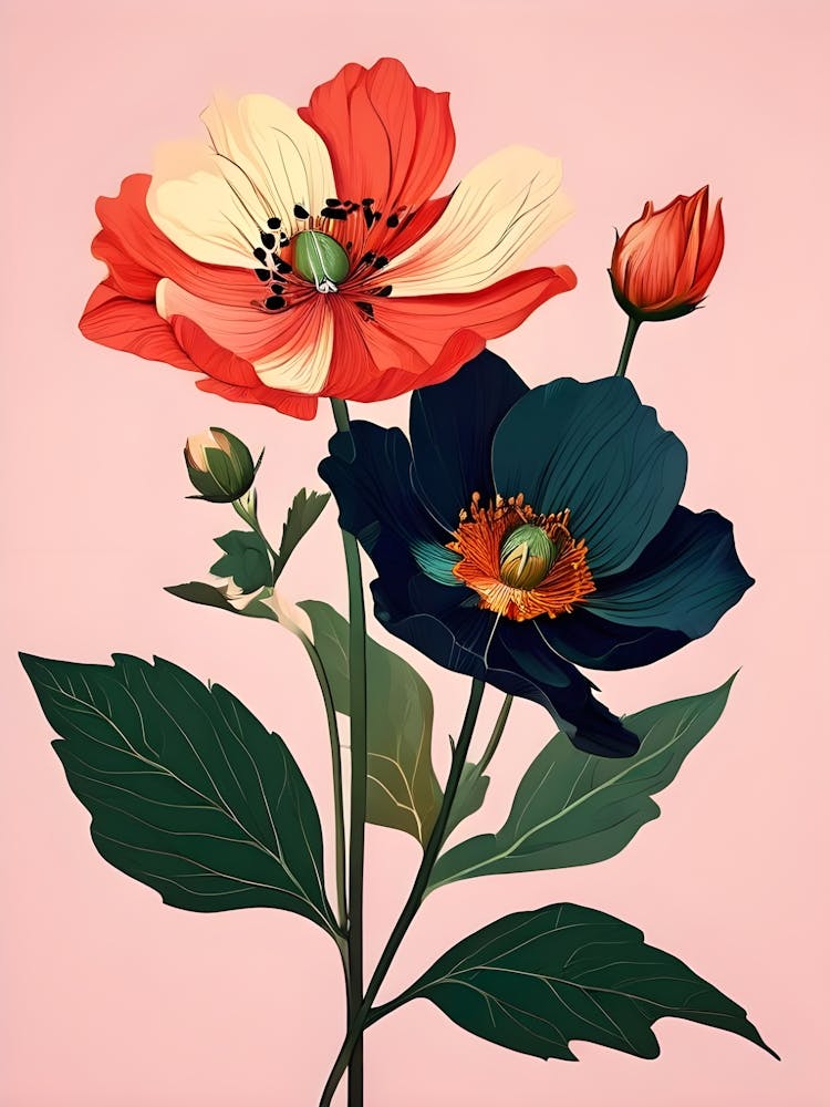 Three Flowers 2