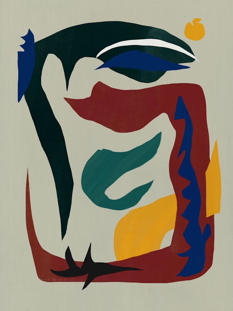 Abstract Painting cut out 05