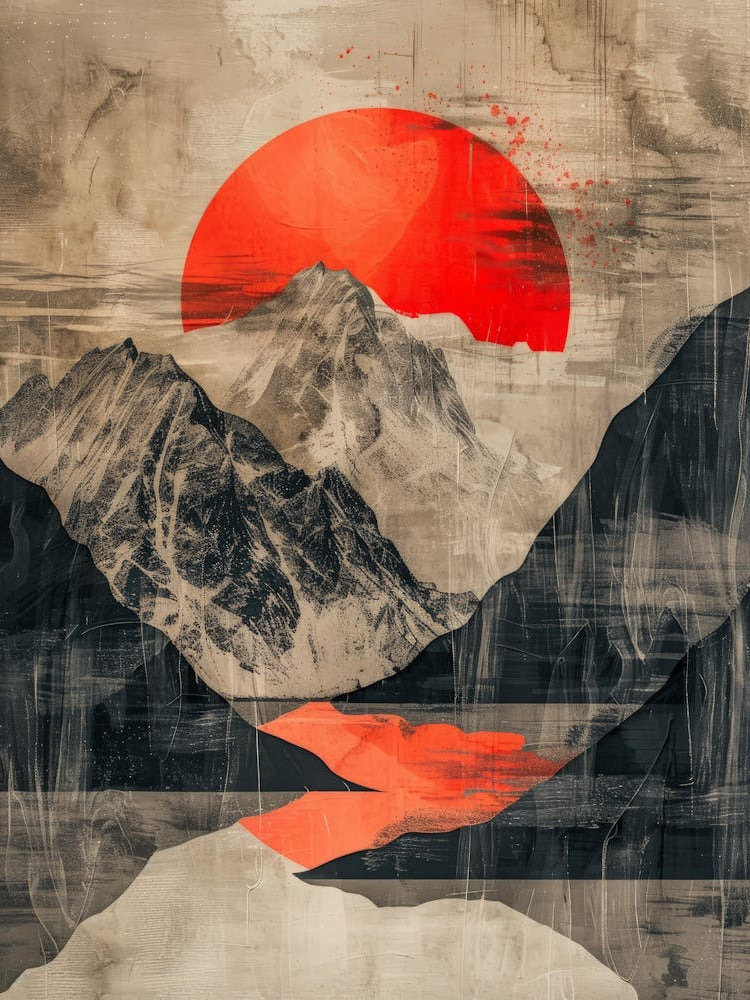 Sunset In The Mountains 39