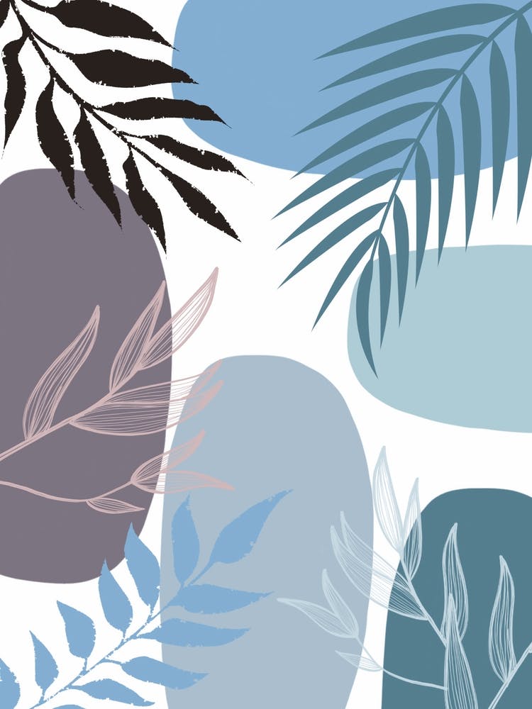 Abstract Tropical Leaves 2