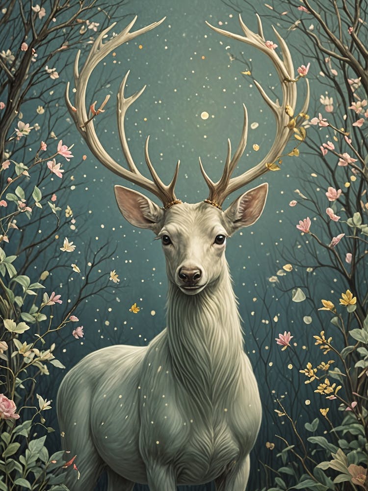 Deer In The Forest no1