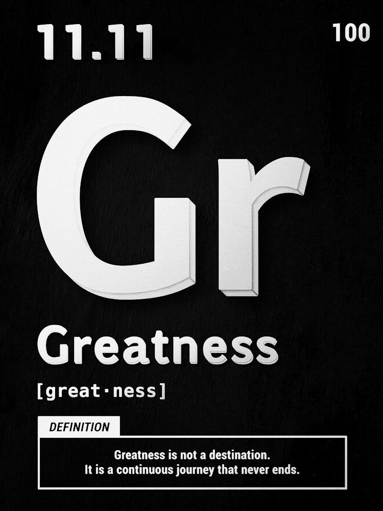 Greatness 1