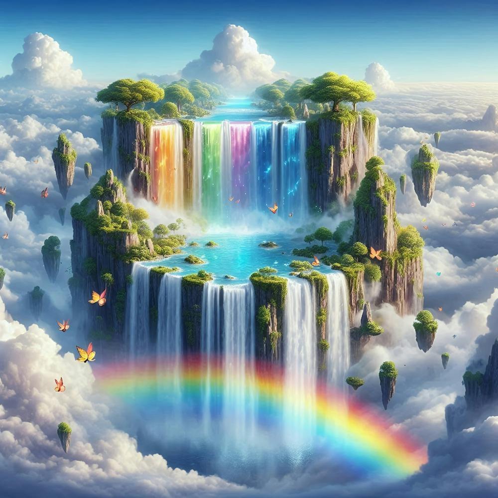 Rainbow Waterfall 2
