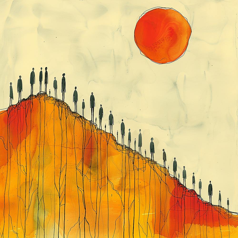 'The People' - city wall art, colorful wall art, home decor, minimal art, modern wall art, wall art, wall decoration, wall print colourful wall art, decor wall art, digital art, digital art download, interior wall art, downloadable art, eclectic wall, fan