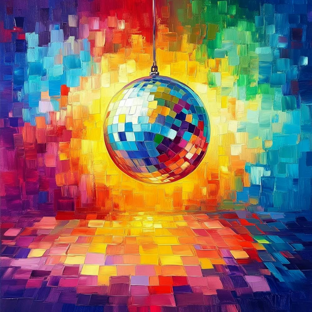 Disco Ball Art 34