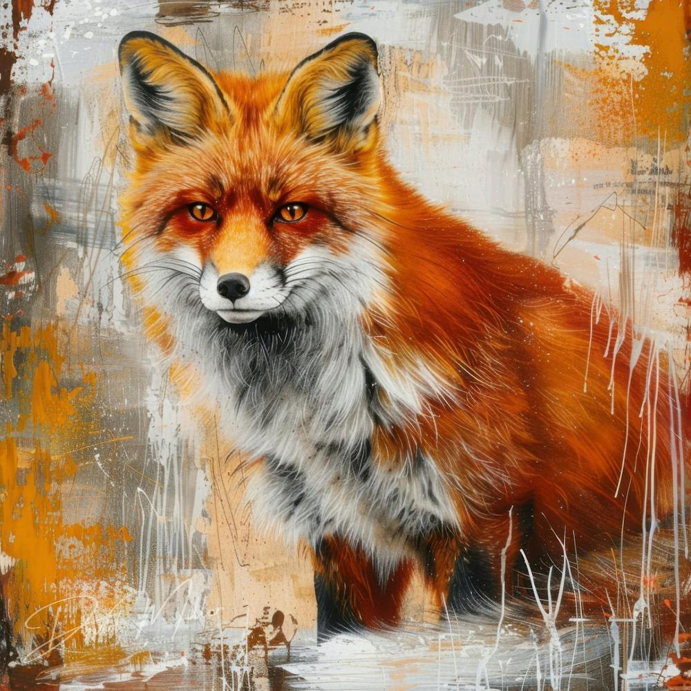 Série Née Sauvage. Renard Roux