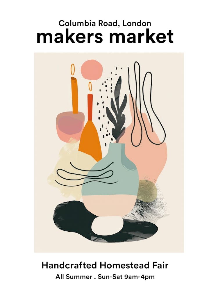 Columbia Road, London Handcrafted Homestead Fair 2