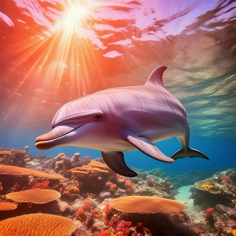 Dauphin Dans La Mer