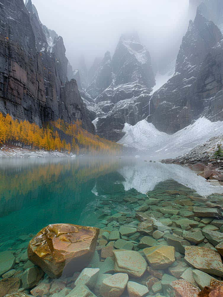 Lake In The Mountains 3