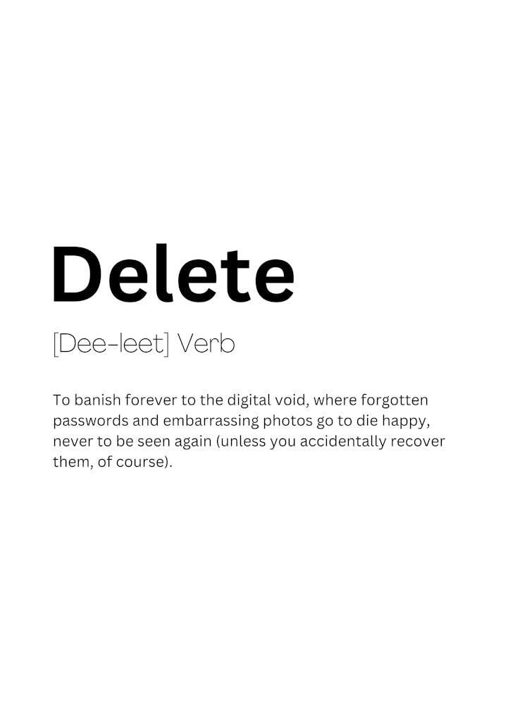 Delete Definition Meaning 1