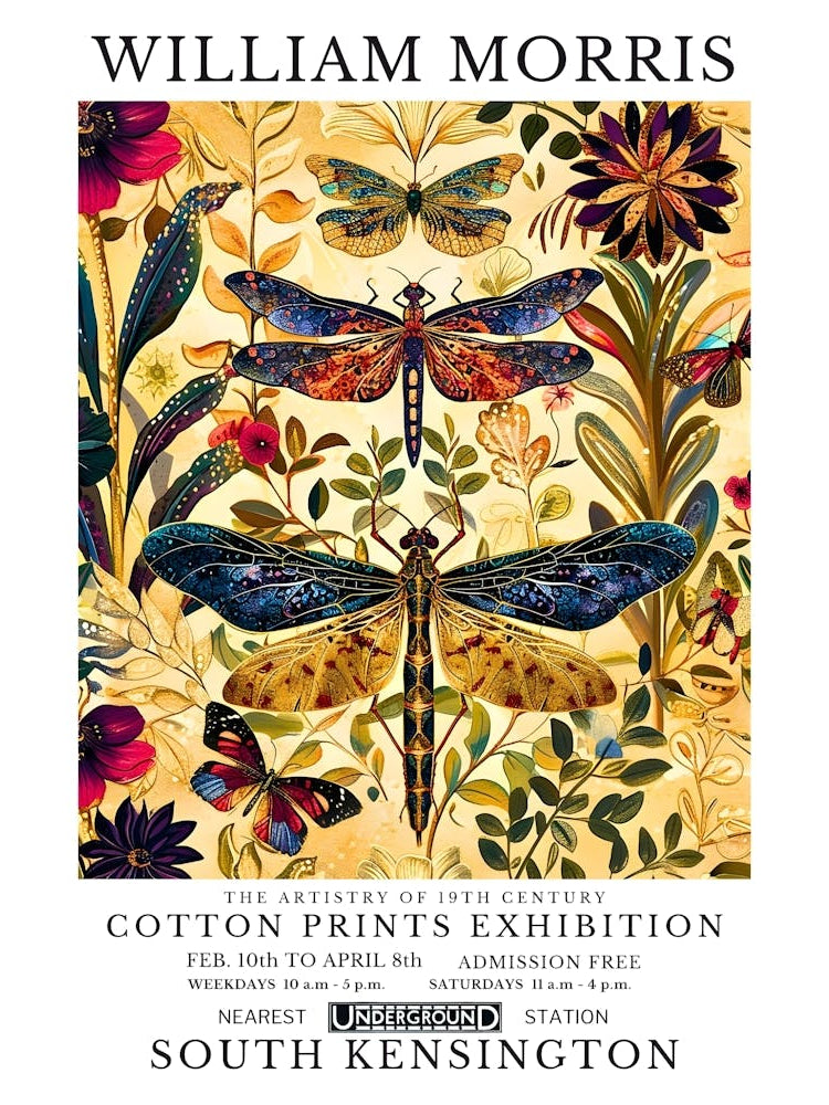 William Morris - Cotton Prints Exhibition 4