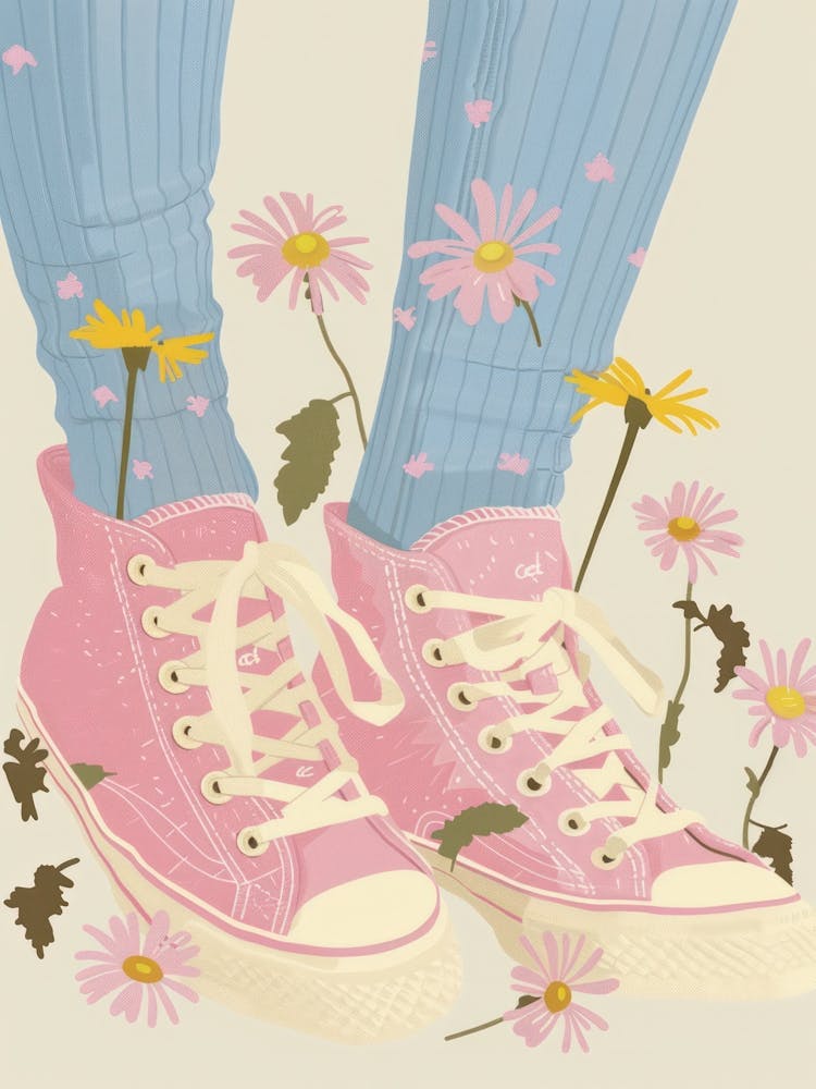 Fleurs de Printemps et Baskets 7