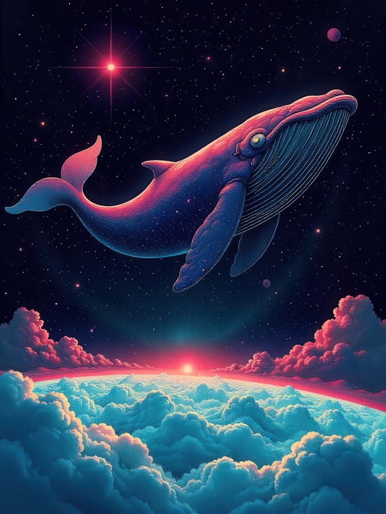 Whale In Space