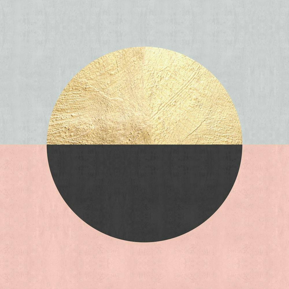 Geometry with gold and textures 6