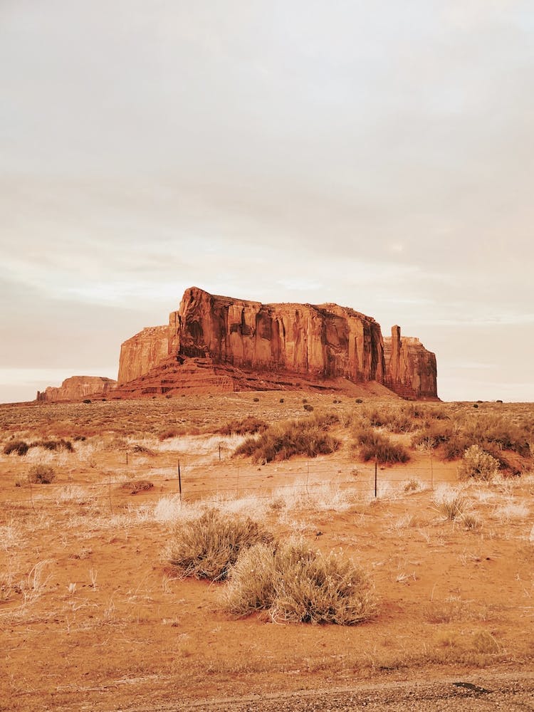 Warm Desert Mesa