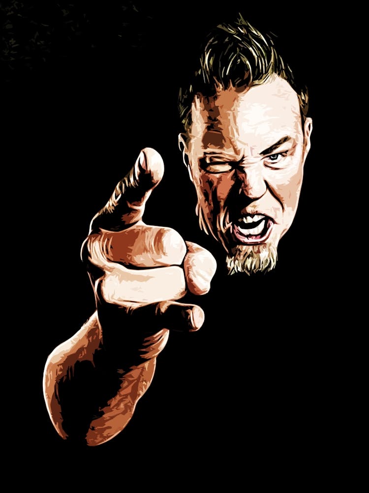 James Hetfield Heavy Metal