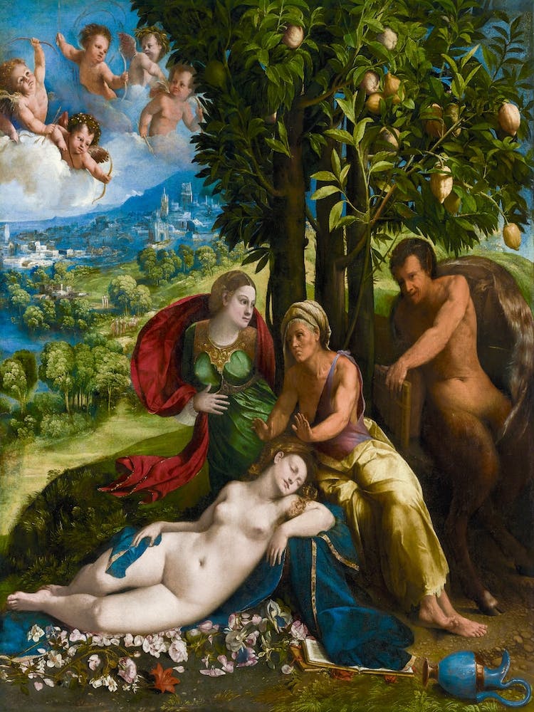 Mythological Scene, Dosso Dossi
