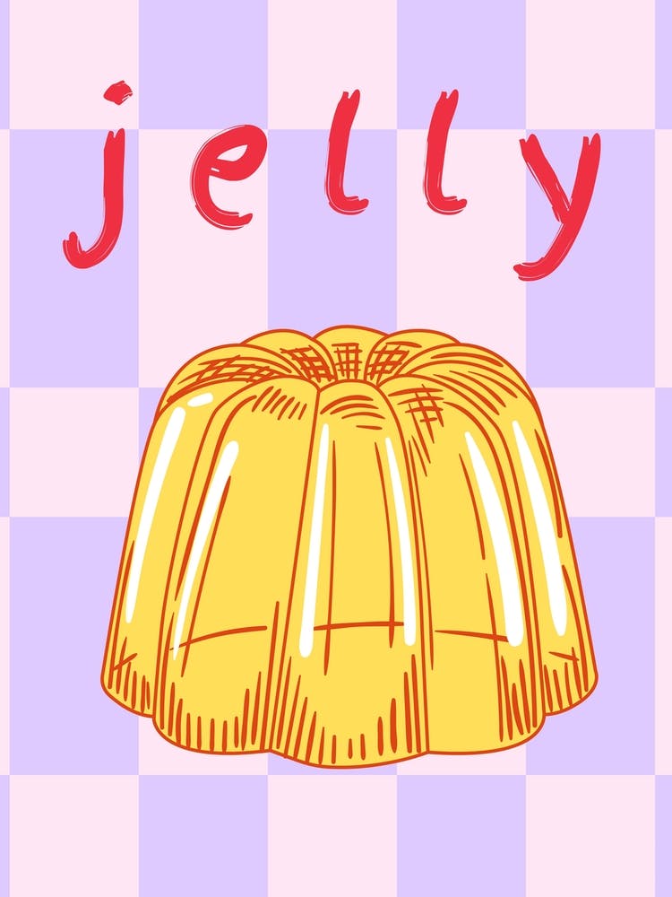 Jelly Check Purple