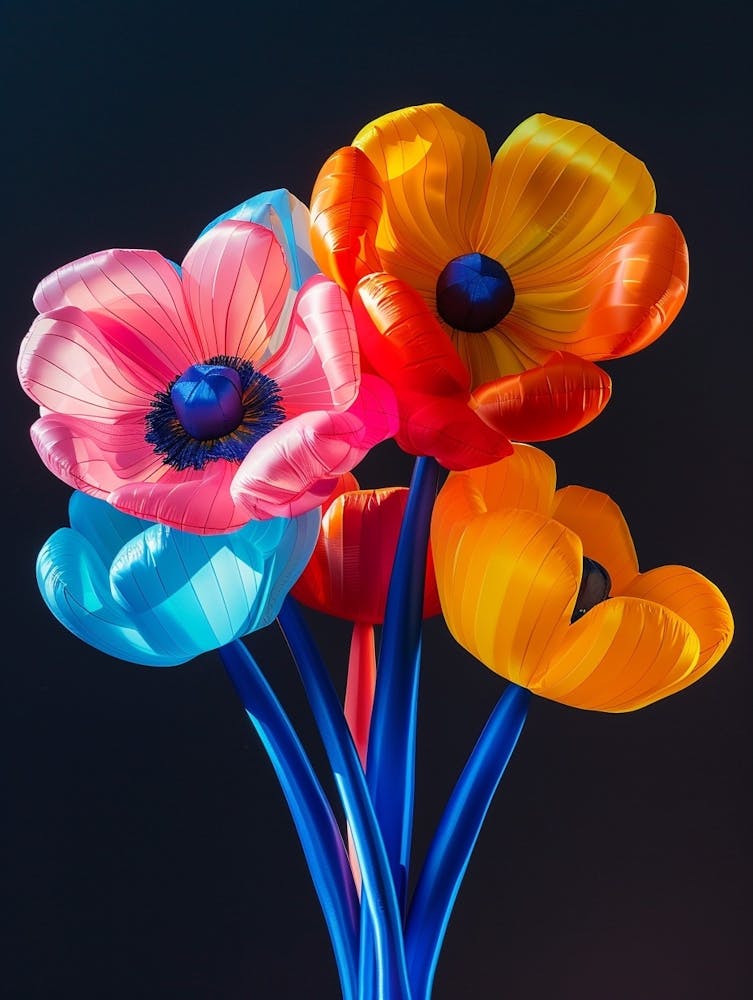 Bright Inflatable Flowers Anemone 2