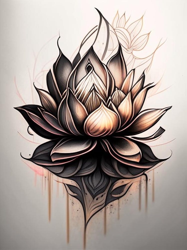 Sacred Lotus Graffiti 1