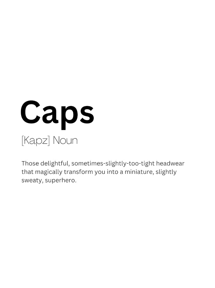 Caps Definition Meaning