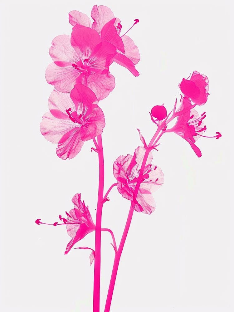 Hot Pink Coral Bells