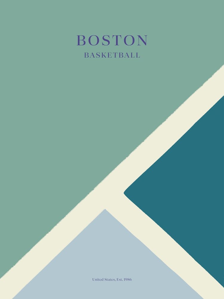 Boho Retro Sports 8 Basketball Field 2