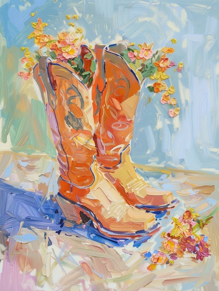 Cowboy Boots And Wildflowers Beechdrops