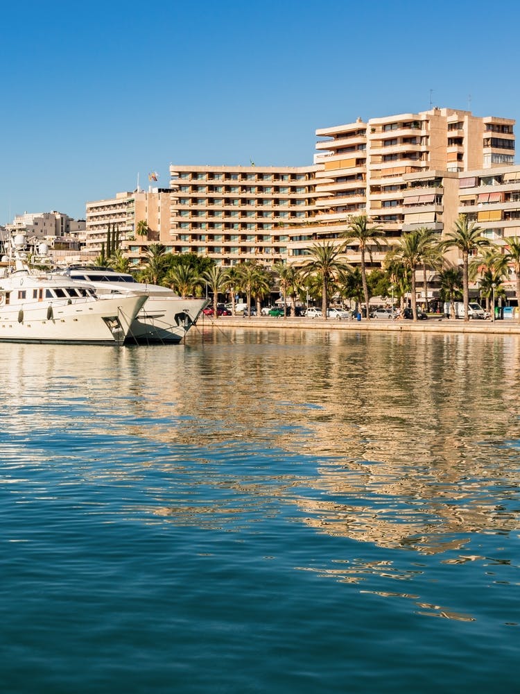 Yacht On The Beach Palma Mallorca