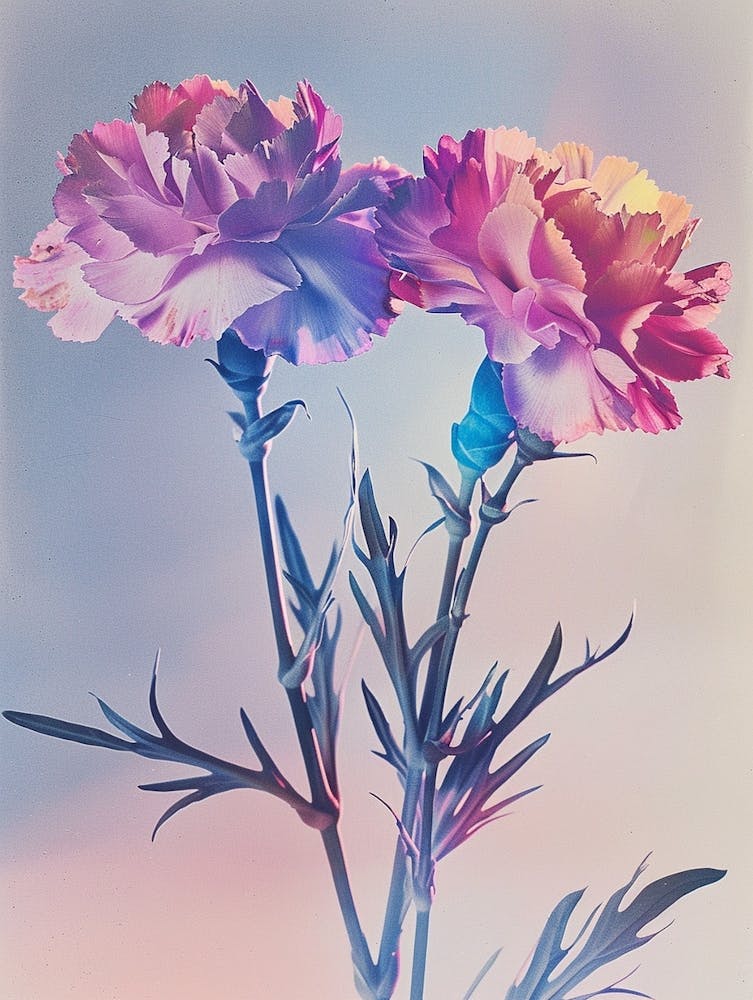 Iridescent Flower Carnation 2