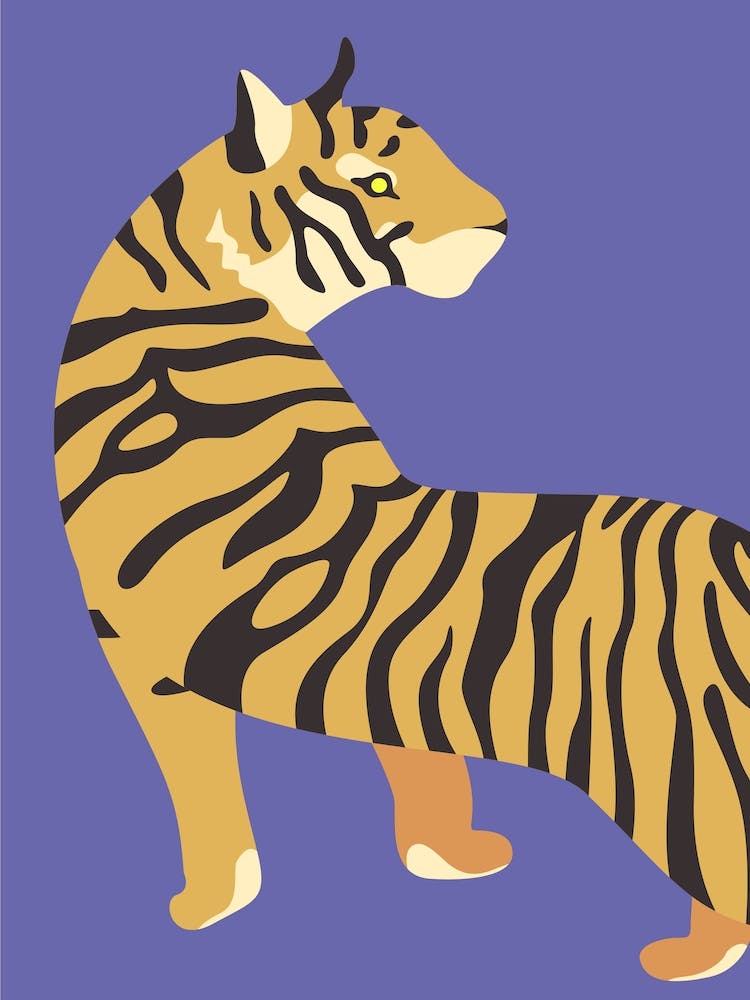 Vibrant Tiger
