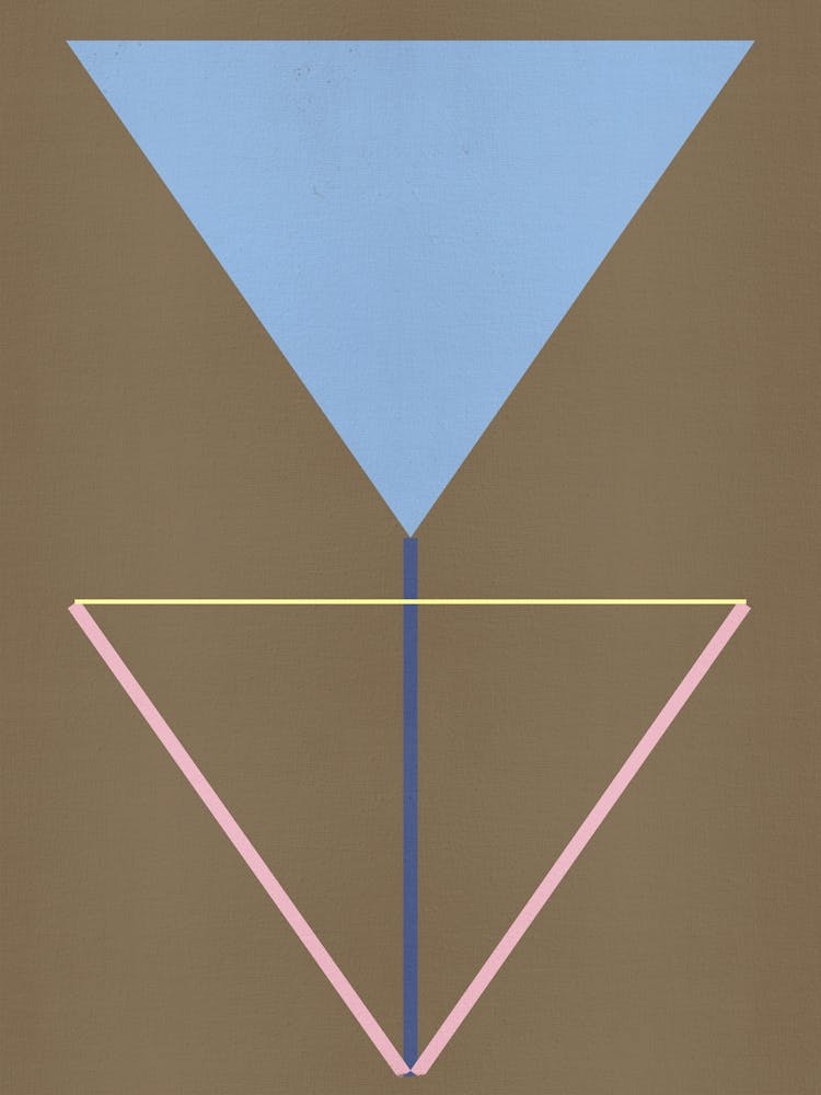 Geometric Abstract Flower 01