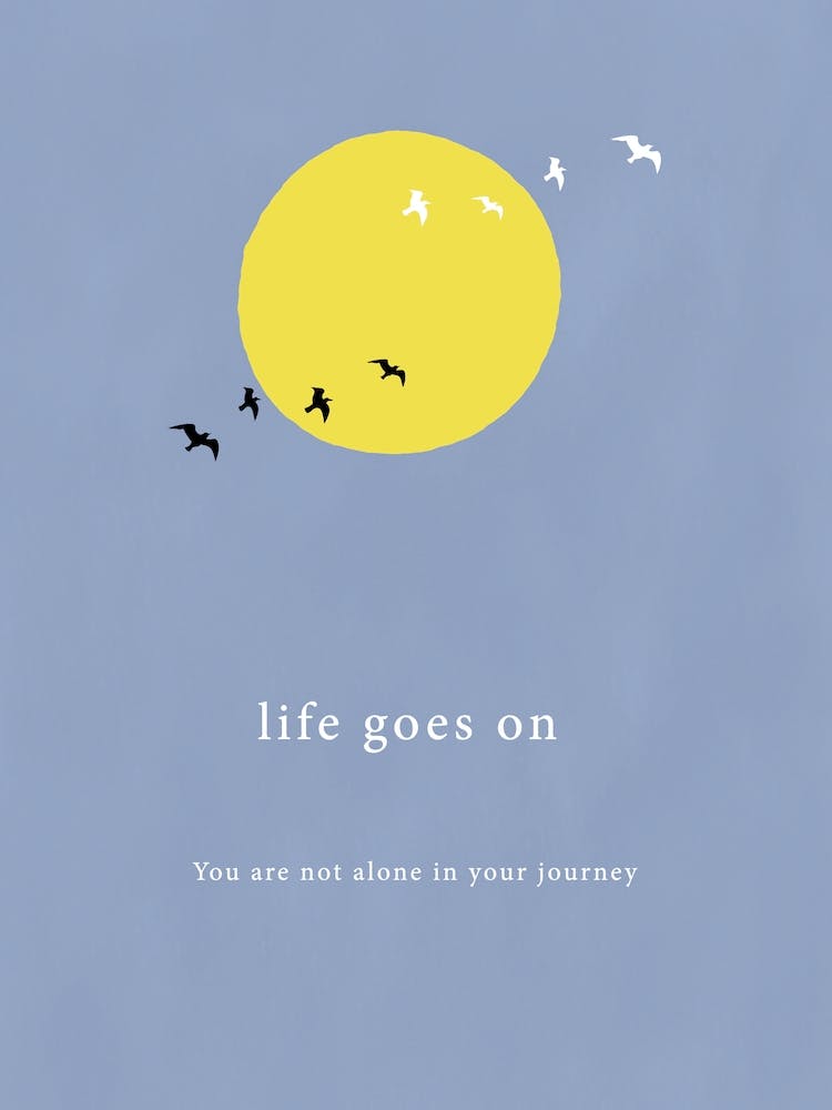 Life Goes On - Birds over the Moon