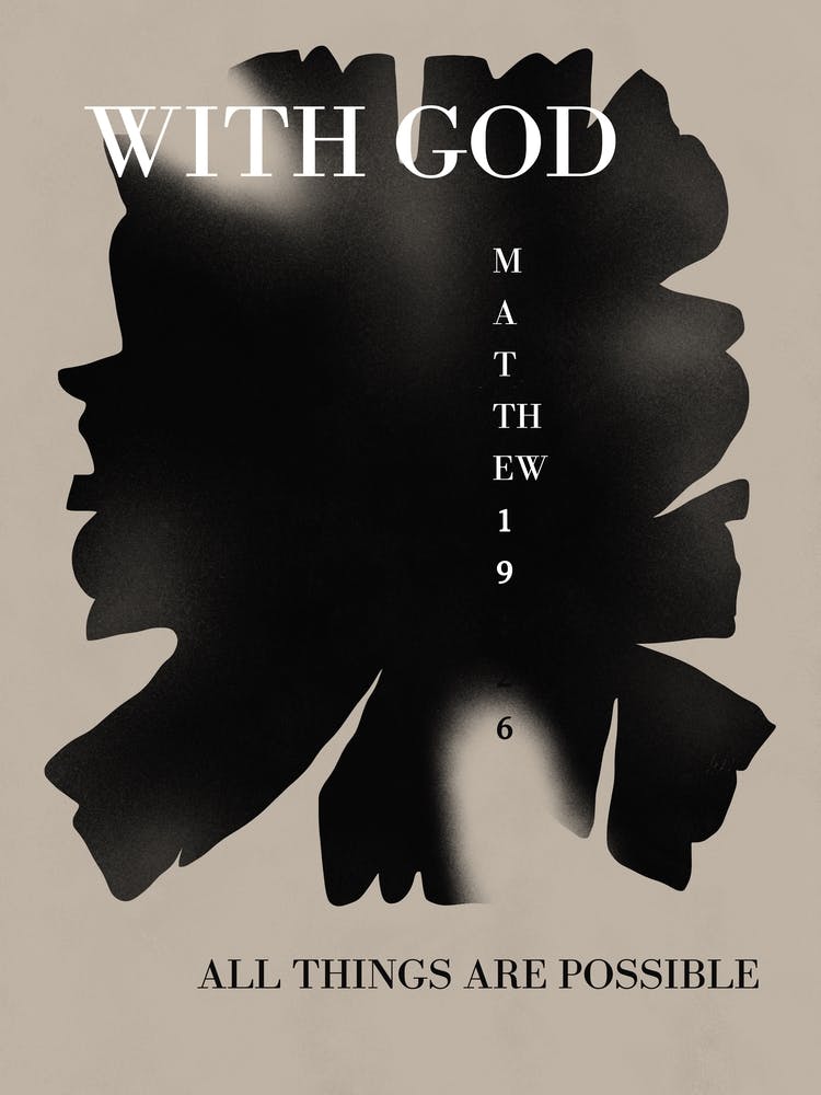 With God All Things Are Possible