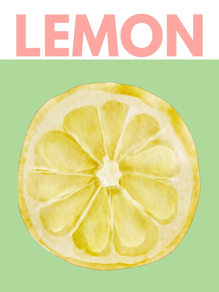 Lemon Kitchen Illustration