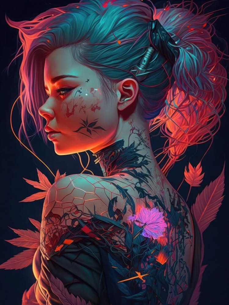 Tattooed Girl 2