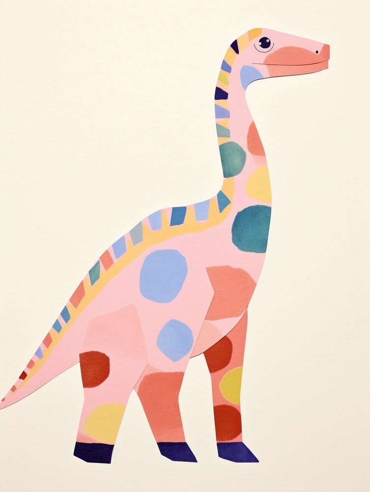 Nursery Dinosaur Art Camptosaurus 1