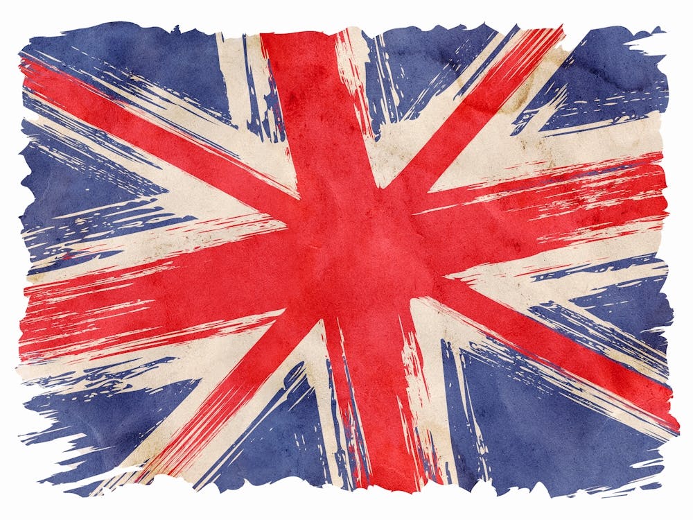 Vintage British Flag