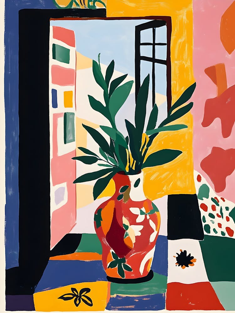 Vase In Einem Fenster 1