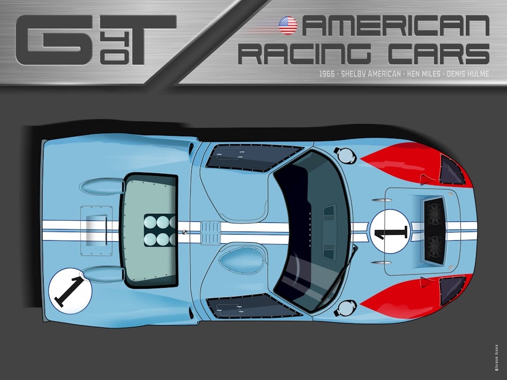 Ford Gt40 No. 1
