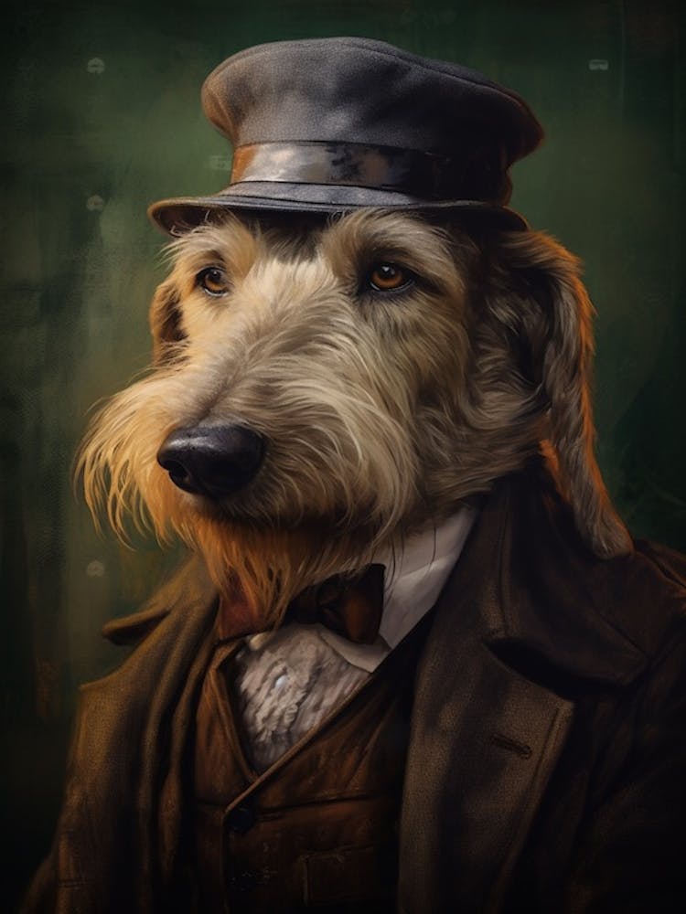 Chien Gangster Irish Wolfhound